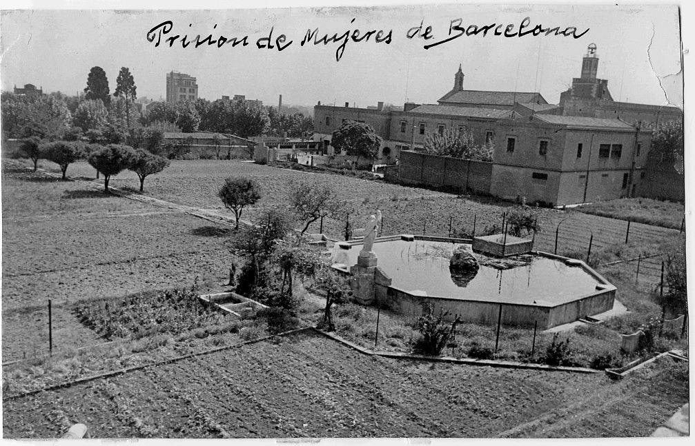 Ministeri de l&#039;Interior. Biblioteca de la Direcció General d&#039;Institucions Penitenciàries. Vista exterior de la presó de Les Corts, s/d